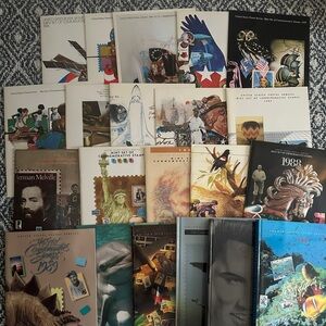 Vintage stamp collection 1974-1994